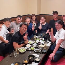 懇親会