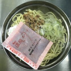 冷たい麺から温かい麺へ🍜